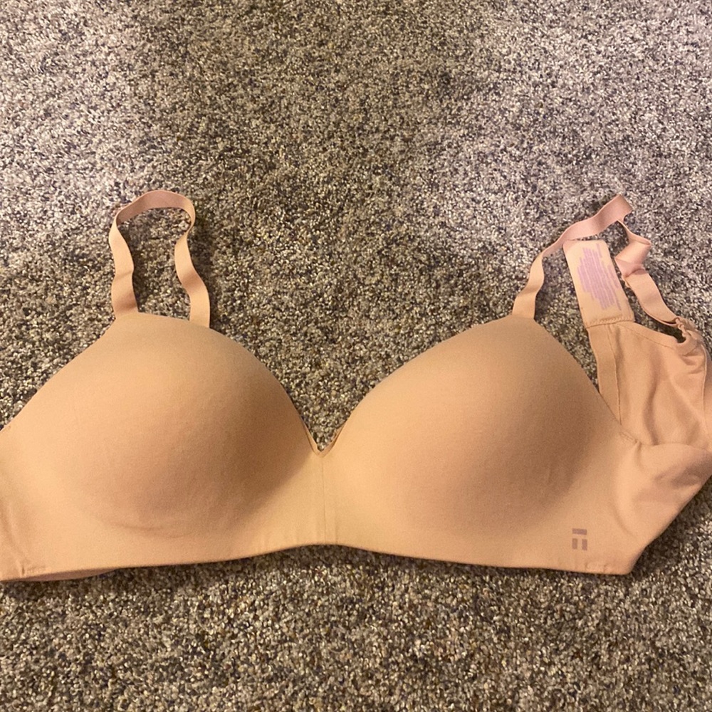 Tommy John cool cotton lightly lined wireless bra - Picture 2 of 4